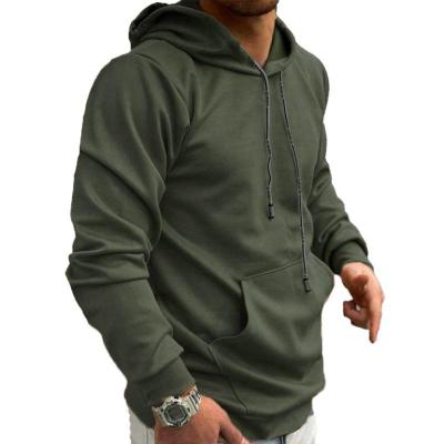 هودی مردانه کلاه دار مخمل سوییت یشمی