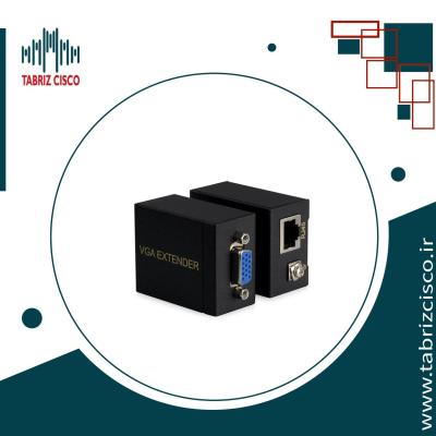 افزایش طول (اکستندر) کابل VGA با کابل شبکه تا 60 متر
