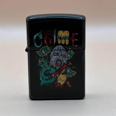 فندک زیپو بنزینی مدل ماسک