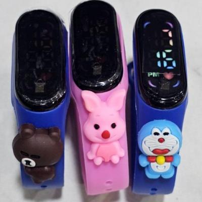 ساعت بند سیلیکونی عروسک دار خارجی