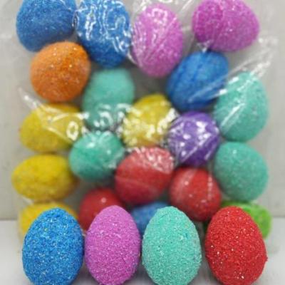 تخم مرغ رنگی مخملی