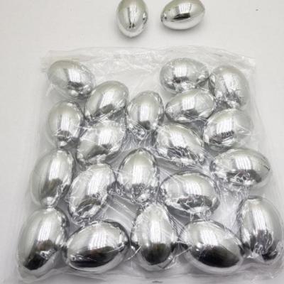 تخم مرغ آینه ای نقره ای