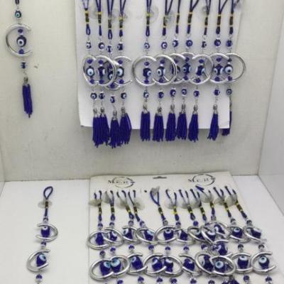 آویز چشم و نظر نعل ریشه منجوقی