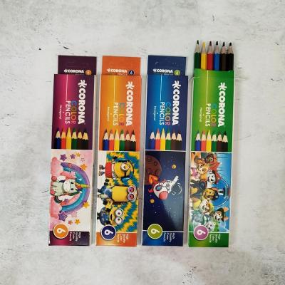 مداد رنگی 6 رنگ