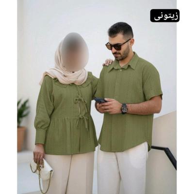 مانتو اسپرت زنانه مدل ست زوج کاپلی