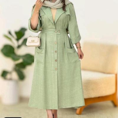 مانتو دانشجویی مدل مانتو دکمه دار غنچه