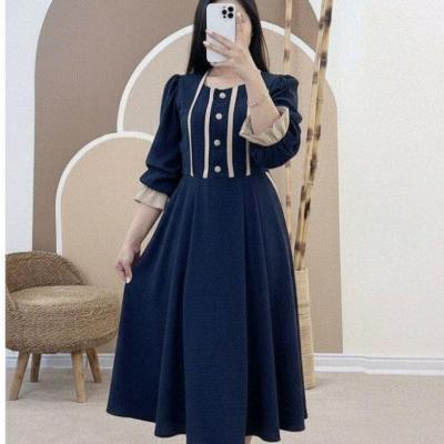 پیراهن روزمره زنانه مدل پیراهن ارکیده