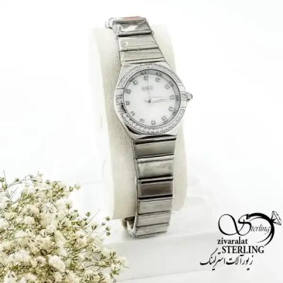 ساعت برند IEKE بند استیل سفید کد 19956