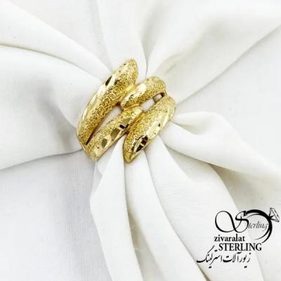 انگشتر مارک طلاروس مشابه طلا کد 18292