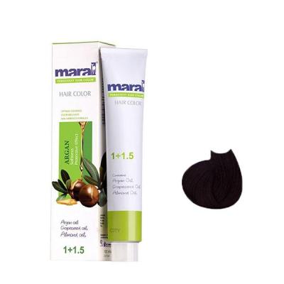 رنگ مو بادمجانی شماره 2.99 مارال حجم 100 میلی لیتر