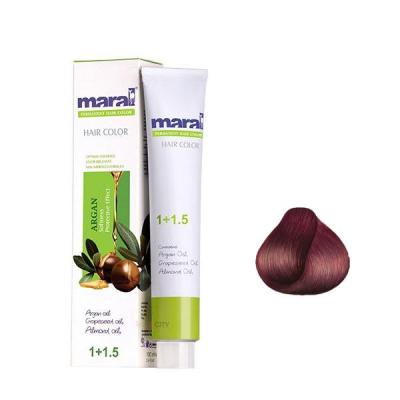 رنگ مو ارغوانی رزالین شماره 7.091 مارال حجم 100 میلی لیتر