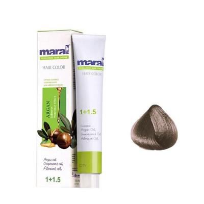 رنگ مو بلوند دودی بنفش تیره شماره 6.19 مارال حجم 100 میلی لیتر