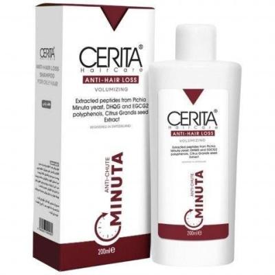 شامپو ضد ریزش سریتا مدل مینوتا مخصوص موهای چرب حجم 200 میلی لیتر