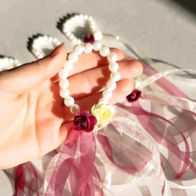 گیفت عروسی مدل دستبند مرواریدی