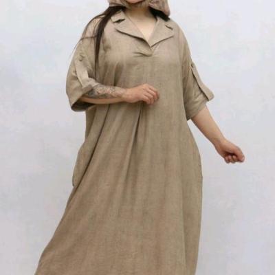 کفتان بغل خمره ای یقه دار