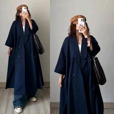 ترنچ کت اوور سایز زنانه