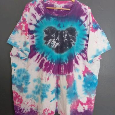 تیشرت تای دای ابرنگی اورجینال و اورسایز کد 11