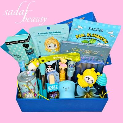 پک آرایشی آبی کد077