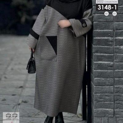 پالتو جدیدمون بلند جنس فوتر جناغی و کرپ دورو