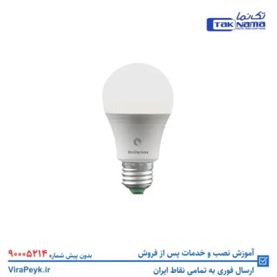 لامپ حبابی مدل ستایش مهتابی 9 وات کاریزما