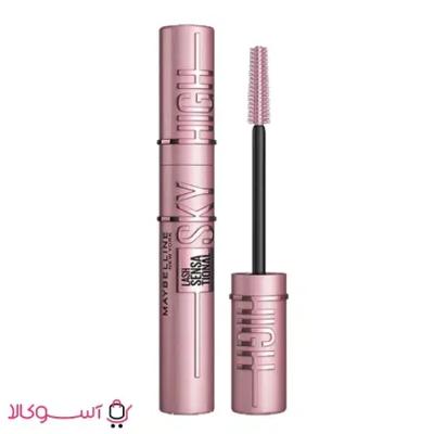 ریمل حجم دهنده و بلند کننده مژه میبلین مدل sky high حجم 7.2 میل