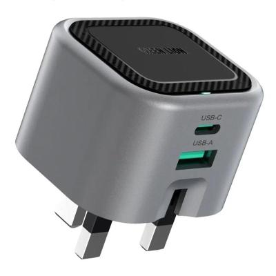 شارژر دیواری - 18 ماه گارانتی fast charging - Green Lion Premium GaN 35W (UK Plug)