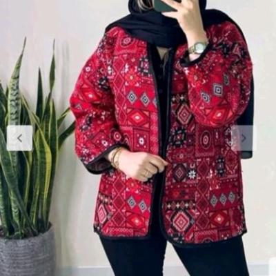 مانتو کتی زنانه نخی مدل جنس تافته فری سایز