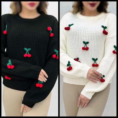 بلوز بافت زنانه آلبالو فری سایز تا 46