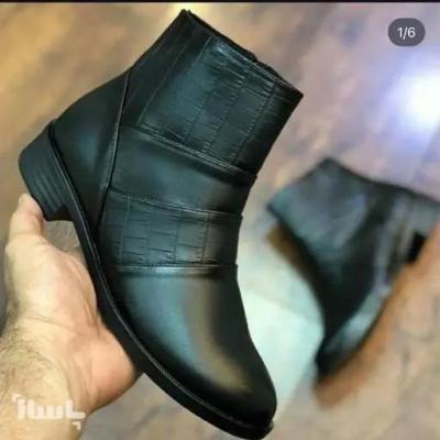 کفش نیم ساق بغل زیپ سنگی دارای روزمره اسپرت بوت زنانه کیفیت اصلی