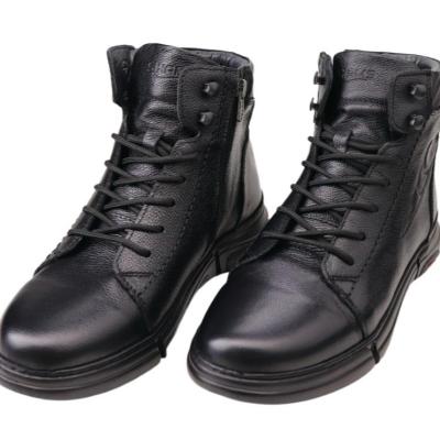 نیم بوت چرم شمس مدل s6