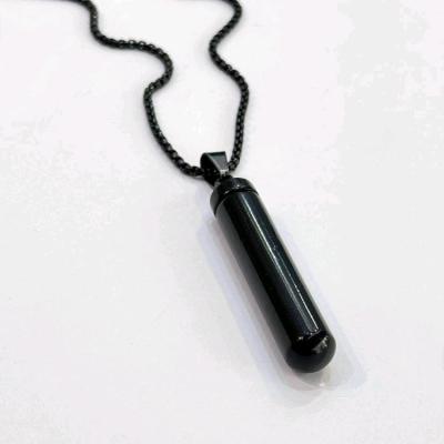 گردنبند مردانه باز شو مشکی