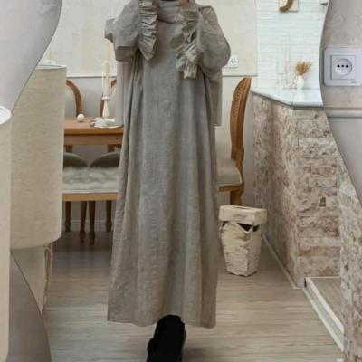 پیراهن ساحلی زنانه مدل کفتان ابرا گازوئیلی