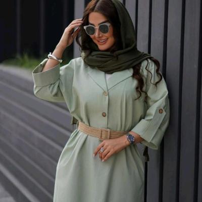 مانتو بلند پرگل لنین