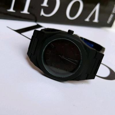 ساعت مردانه فول بلک قفل پروانه ای1426