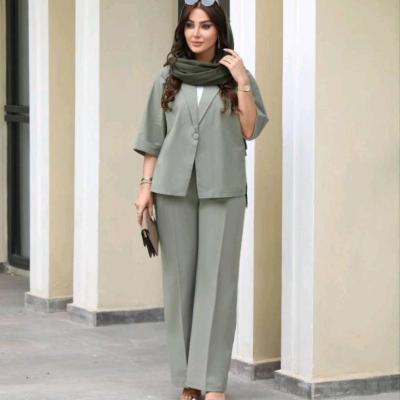 کت و شلوار لنین درجه یک تیوا