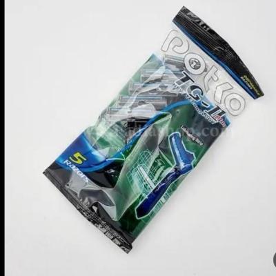 ژیلت دو لبه پتکو در بسته پنج تایی