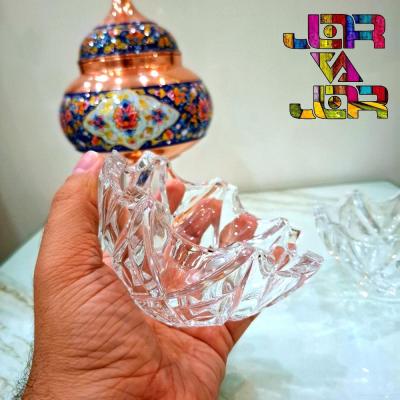 کاسه پیاله امگا سفید 6 عددی