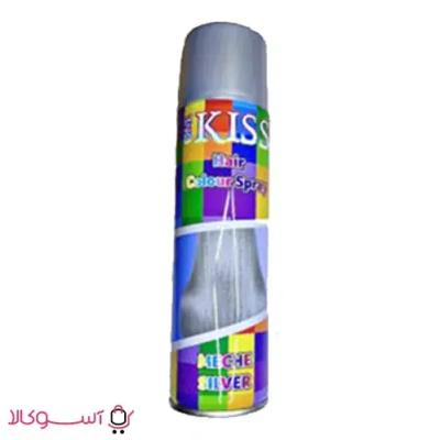 اسپری رنگ مو موقت کیس وان رنگ نقره ای حجم 180 میل