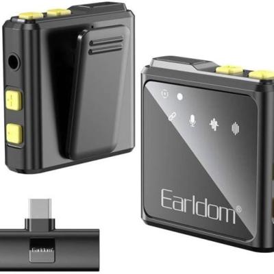 میکروفن یقه ای ارلدام مدل ET-MC10C نسخه Type-C