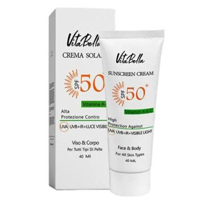 کرم ضد آفتاب ویتابلا SPF50 بدون رنگ