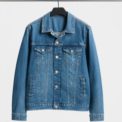 کت لی مردانه بدون خز رنگ آبی کلاسیک