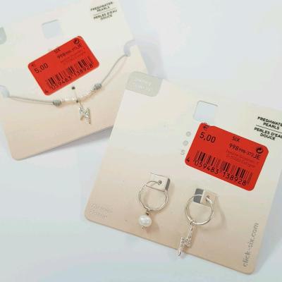 نیم ست گوشواره و دستبند نقره 925 ، کار شده با مروارید پرورشی