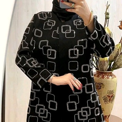 کت تک مشکی نگین مربعی جنس مازراتی