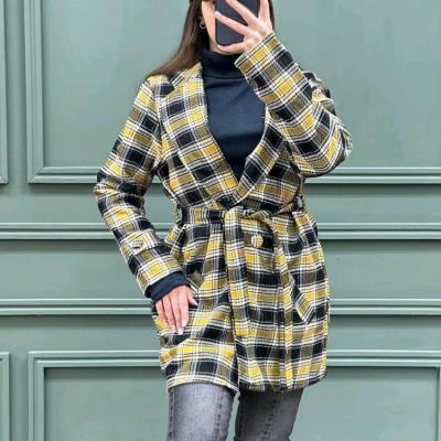 مانتو چهارخونه بهاره مجیک-151331