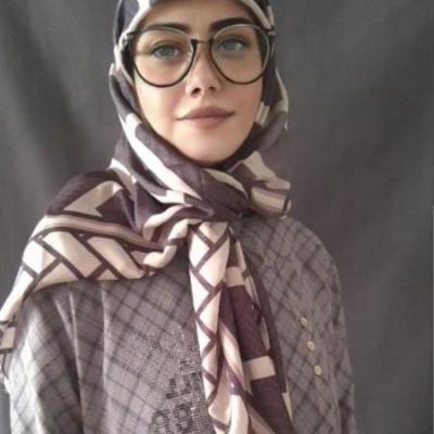 روسری نخی چاپی مجیک