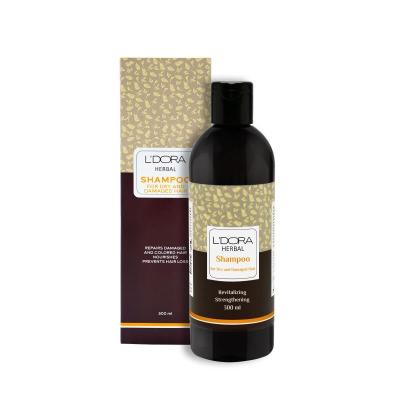 شامپو گیاهی مناسب موهای خشک و آسیب دیده لدورا هربال 300 میلی‌لیتر