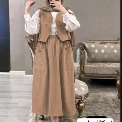 ست جلیقه دامن