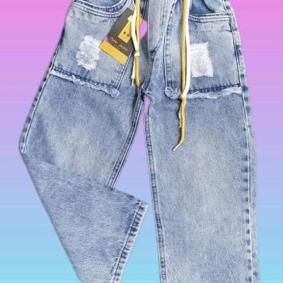 شلوار لی نیم بگیخی برند.MATIN