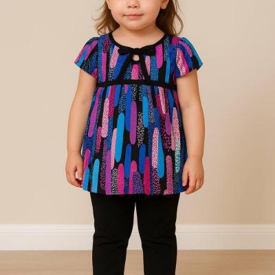 ست بلوز و ساپورت بچگانه سایز 40 ست راحتی دخترانه بچه گانه-70196