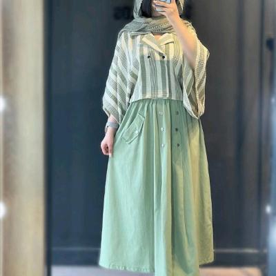 ست کت دامن مجلسی زنانه مدل رستا جنس کت مازراتی + دامن صوفیا طرحدار-154383